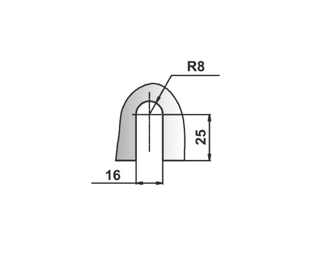 O-7723 - Коннектор стекло - стена по выгодной цене от компании ОЛИМП